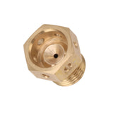 10PCS Misting Nozzle Brass Multiple Holes Anti Corrosion Fine Misting Water Nozzles for Cooling System Garden Lawn M14x1.5 In Australia - Darrahopens
