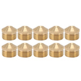 10pcs Brass Misting Nozzles Fog Sprinkler Head for Factory Site Coal Mine Garden Lawn Cooling System G3/4 Inch In Australia - Darrahopens