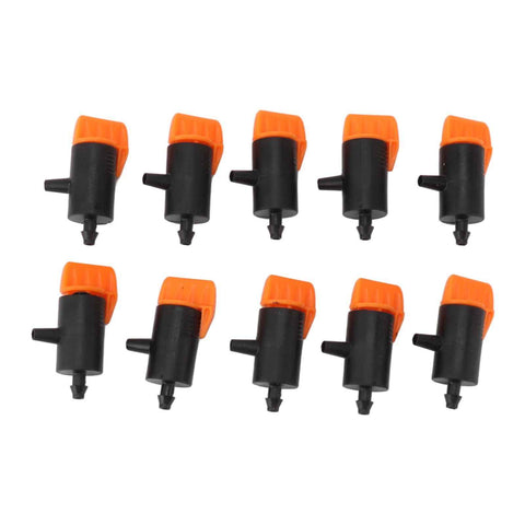 10 Pcs Irrigation Drippers 0 to 200L Adjustable Drip Emitters Micro Spray Water Flow Irrigation Sprinkler Drip Watering System Parts In Australia - Darrahopens