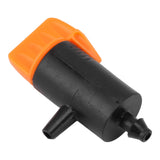 10 Pcs Irrigation Drippers 0 to 200L Adjustable Drip Emitters Micro Spray Water Flow Irrigation Sprinkler Drip Watering System Parts