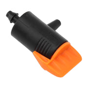 10 Pcs Irrigation Drippers 0 to 200L Adjustable Drip Emitters Micro Spray Water Flow Irrigation Sprinkler Drip Watering System Parts