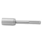 T Post Driver 5 Pits Shank Steel Fence Post Driver Hand Post Pounder Hammer Drill Attachment 20cm Length 30mm / 1.2in