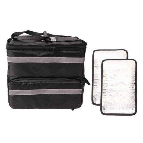 50L Insulated Pizza Delivery Backpack Take Out Food Delivery Thermal Backpack with Expandable Layer for Camping Travel In Australia - Darrahopens