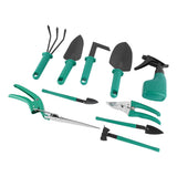 Gardening Garden Tools 10 Piece Set Scissors Spades Shovels Spray Cans Gardening Work Tools