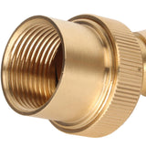 Fountain Nozzle Brass G3/4 Female Thread 25mm Narrow Fan Shaped Pond Sprinkler for Garden Pond Amusement Park Museums