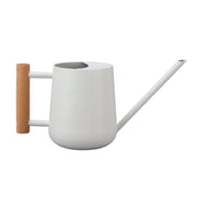 Watering Can 900ml Stainless Steel Long Spout Wooden Handle Elegant Flower Watering Pot for Garden Family Outdoor White In Australia - Darrahopens