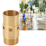 Brass Water Fountain Nozzle Spray Pond Sprinkler G1 Male Thread Water Spray Sprinkler Head for Garden Pond Fountains