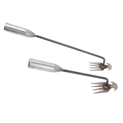 2Pcs Weeding Artifact Uprooting Weeding Tool 4 Teeth Dual Purpose Weeder Weed Puller Manual Household Agricultural Tool In Australia - Darrahopens