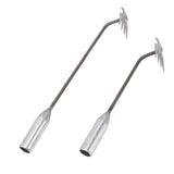 2Pcs Weeding Artifact Uprooting Weeding Tool 4 Teeth Dual Purpose Weeder Weed Puller Manual Household Agricultural Tool