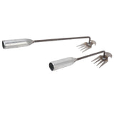 2Pcs Weeding Artifact Uprooting Weeding Tool 4 Teeth Dual Purpose Weeder Weed Puller Manual Household Agricultural Tool
