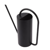 Plants Watering Can Long Spout 1500ml Large Capacity Watering Kettle Stainless Steel Pot Gardening Supplies Black