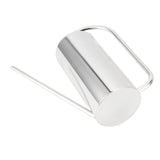 Plants Watering Can Long Spout 1500ml Large Capacity Watering Kettle Stainless Steel Pot Gardening Supplies Silver Color