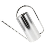 Plants Watering Can Long Spout 1500ml Large Capacity Watering Kettle Stainless Steel Pot Gardening Supplies Silver Color