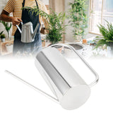 Plants Watering Can Long Spout 1500ml Large Capacity Watering Kettle Stainless Steel Pot Gardening Supplies Silver Color