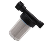 G3/4 Garden Hose Filter Water Pump Strainer Filter Stainless Steel Filter Screen Transparent Design Garden Hose Sediment Filter