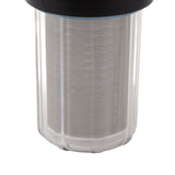 G3/4 Garden Hose Filter Water Pump Strainer Filter Stainless Steel Filter Screen Transparent Design Garden Hose Sediment Filter