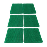 6 Pcs Chicken Nesting Box Pads PE Chicken Nesting Pads for Coop Chicken Egg Laying Accessory Green