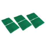 6 Pcs Chicken Nesting Box Pads PE Chicken Nesting Pads for Coop Chicken Egg Laying Accessory Green