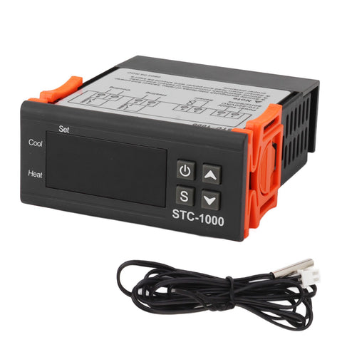 Digital Temperature Controller Heating Cooling Model Controller Smart Sensory Regulator 110V‑220V In Australia - Darrahopens