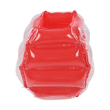 Inflatable Bubble Ball Safe PVC Body Bumper Bubble Bounce Ball for Family Gathering Picnic Camping Red