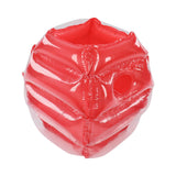 Inflatable Bubble Ball Safe PVC Body Bumper Bubble Bounce Ball for Family Gathering Picnic Camping Red
