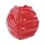 Inflatable Bubble Ball Safe PVC Body Bumper Bubble Bounce Ball for Family Gathering Picnic Camping Red