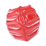 Inflatable Bubble Ball Safe PVC Body Bumper Bubble Bounce Ball for Family Gathering Picnic Camping Red