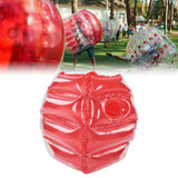 Inflatable Bubble Ball Safe PVC Body Bumper Bubble Bounce Ball for Family Gathering Picnic Camping Red