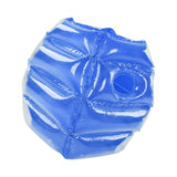 Inflatable Bubble Ball Safe PVC Body Bumper Bubble Bounce Ball for Family Gathering Picnic Camping Blue