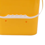 Automatic Chicken Waterer Cup with 12L Handheld Barrel Poultry Drinking Equipemnt for Goose Duck Bucket + Red Bird Bowl + Black Screws