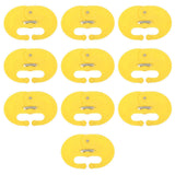 10 Pcs Calf Weaner Spring Lock High Tensile Strength Lengthened Widened PP Calf Nose Thorn Milk Sucking Preventer In Australia - Darrahopens