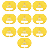 10 Pcs Calf Weaner Spring Lock High Tensile Strength Lengthened Widened PP Calf Nose Thorn Milk Sucking Preventer