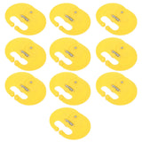10 Pcs Calf Weaner Spring Lock High Tensile Strength Lengthened Widened PP Calf Nose Thorn Milk Sucking Preventer