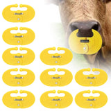 10 Pcs Calf Weaner Spring Lock High Tensile Strength Lengthened Widened PP Calf Nose Thorn Milk Sucking Preventer