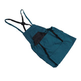Harvest Bag Fruit Picking Apron Large Capacity Oxford Cloth Quick Release Garden Pouch for Orchard Garden Farm Blue Green