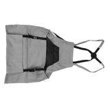 Harvest Bag Fruit Picking Apron Large Capacity Oxford Cloth Quick Release Garden Pouch for Orchard Garden Farm Grey