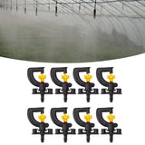 20pcs G Type Atomizing Nozzles Professional Humidification and Cooling Misting Nozzles for Farm Garden Outdoor Rotary Microspray