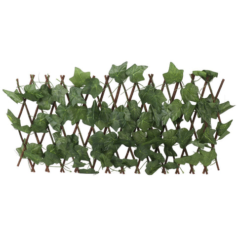 Artificial Hedges Fence Simulation Expandable Sun Protection Waterproof Artificial Topiary Hedge Plant for Garden Virginia Creeper Leaves In Australia - Darrahopens