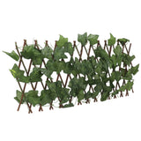 Artificial Hedges Fence Simulation Expandable Sun Protection Waterproof Artificial Topiary Hedge Plant for Garden Virginia Creeper Leaves In Australia - Darrahopens
