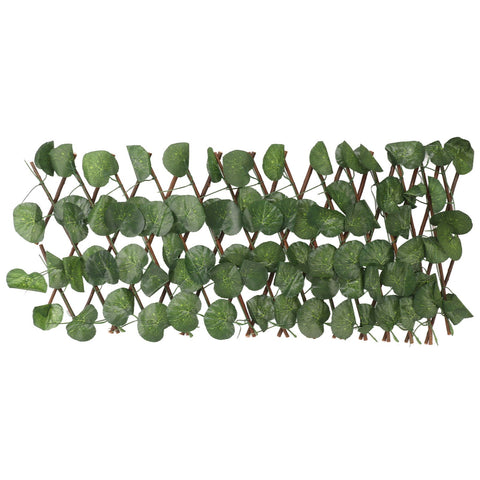 Artificial Hedges Fence Simulation Expandable Sun Protection Waterproof Artificial Topiary Hedge Plant for Garden Begonia Leaf In Australia - Darrahopens