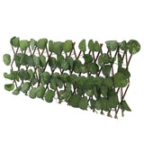 Artificial Hedges Fence Simulation Expandable Sun Protection Waterproof Artificial Topiary Hedge Plant for Garden Begonia Leaf In Australia - Darrahopens