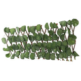 Artificial Hedges Fence Simulation Expandable Sun Protection Waterproof Artificial Topiary Hedge Plant for Garden Begonia Leaf In Australia - Darrahopens