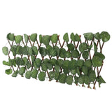 Artificial Hedges Fence Simulation Expandable Sun Protection Waterproof Artificial Topiary Hedge Plant for Garden Begonia Leaf In Australia - Darrahopens