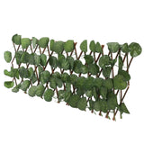 Artificial Hedges Fence Simulation Expandable Sun Protection Waterproof Artificial Topiary Hedge Plant for Garden Begonia Leaf In Australia - Darrahopens