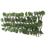 Artificial Hedges Fence Simulation Expandable Sun Protection Waterproof Artificial Topiary Hedge Plant for Garden Begonia Leaf In Australia - Darrahopens