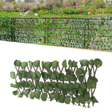 Artificial Hedges Fence Simulation Expandable Sun Protection Waterproof Artificial Topiary Hedge Plant for Garden Begonia Leaf In Australia - Darrahopens