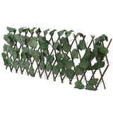 Artificial Hedges Fence Simulation Expandable Sun Protection Waterproof Artificial Topiary Hedge Plant for Garden Grape Leaves In Australia - Darrahopens