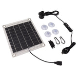 Solar Water Pump Kit 20W Submersible for Fountain Pond Bird Bath Irrigation Adjustable Water Volume with Switch