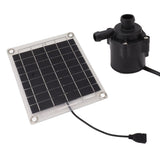 Solar Water Pump Kit 20W Submersible for Fountain Pond Bird Bath Irrigation Adjustable Water Volume with Switch