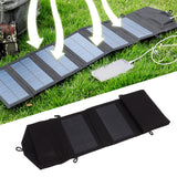 Solar Panel Charger IP65 Foldable 20W 5V USB Portable Solar Panel Charger for Smartphones Tablets